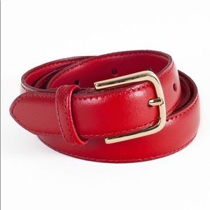 RED American Apparel belt, size XS